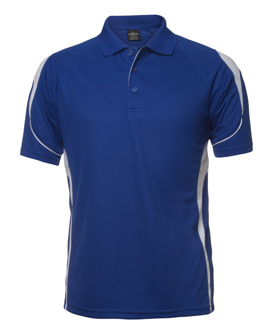 JBs Wear - Podium Bell Polo (Royal/White)