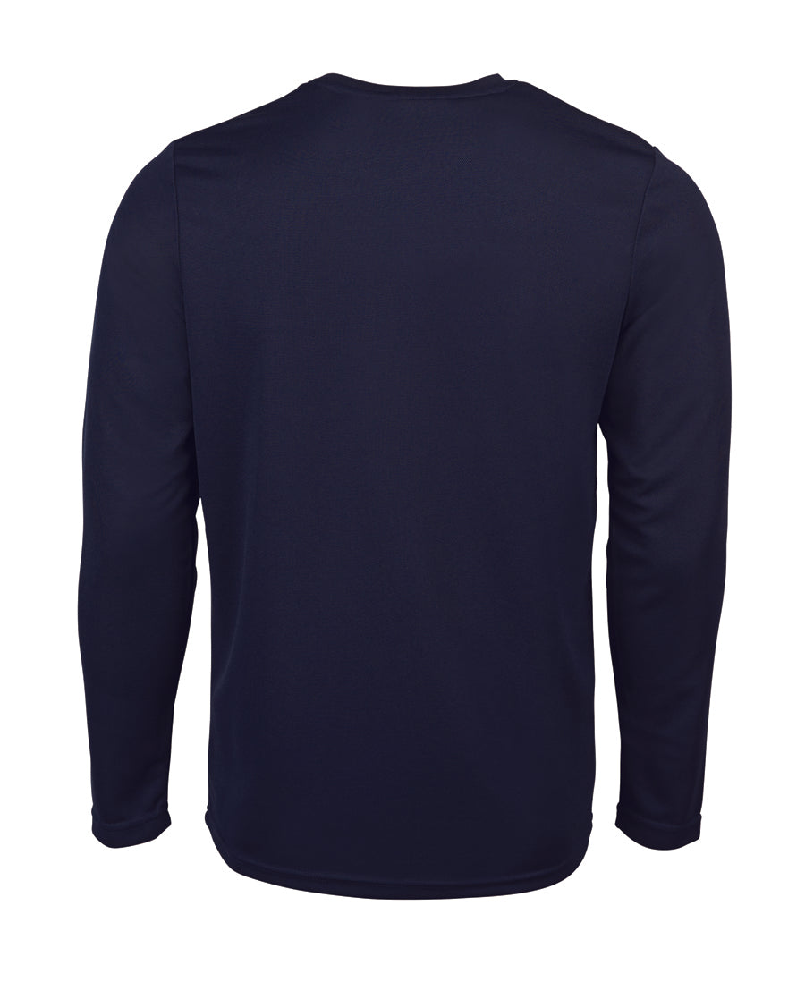 JBs Wear - Podium Long Sleeve Poly Tee (Navy)
