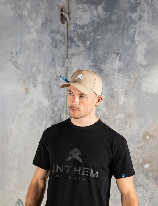 Anthem - Carpenters A Frame Baseball Hat (Khaki)
