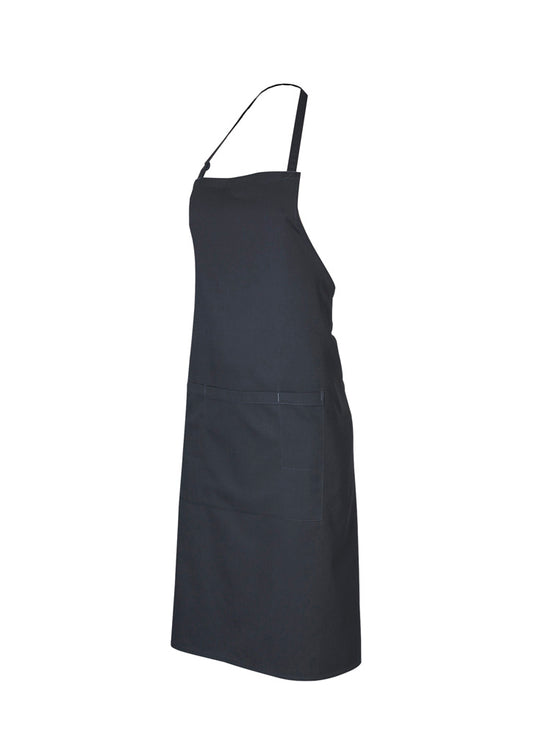 Biz Collection - Bib Apron (Charcoal)