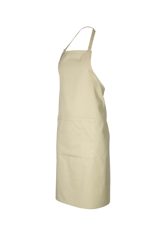 Biz Collection - Bib Apron (Stone)