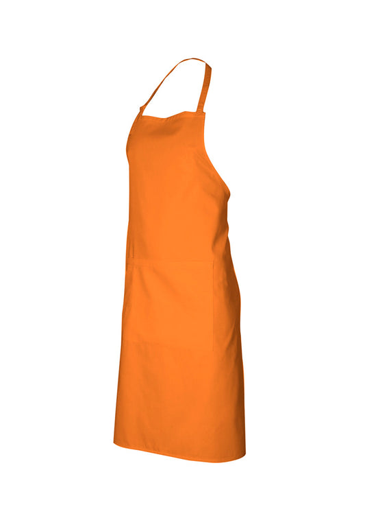 Biz Collection - Bib Apron (Orange)