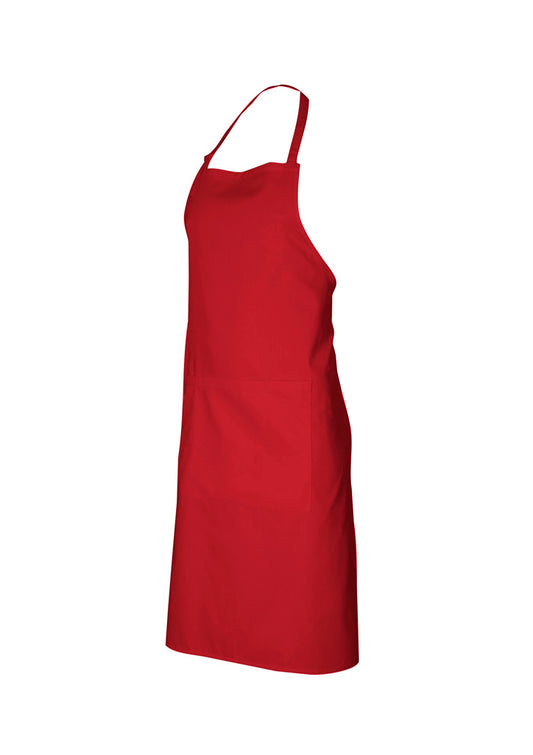 Biz Collection - Bib Apron (Red)