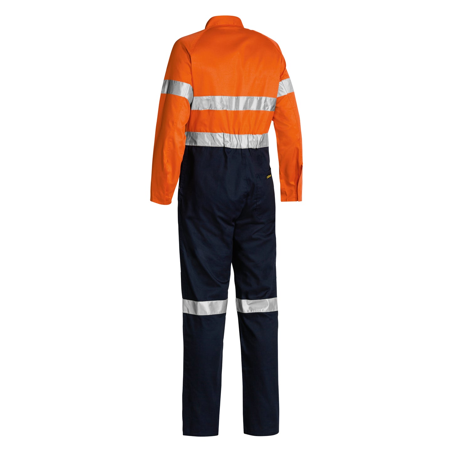 Bisley - Taped Hi Vis Lightweight Coverall (Orange/Navy)
