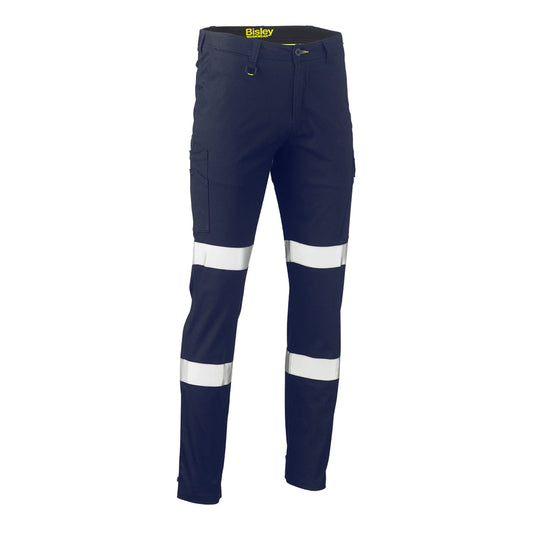 Bisley - Taped Stretch Cotton Drill Cargo Pant (Navy)