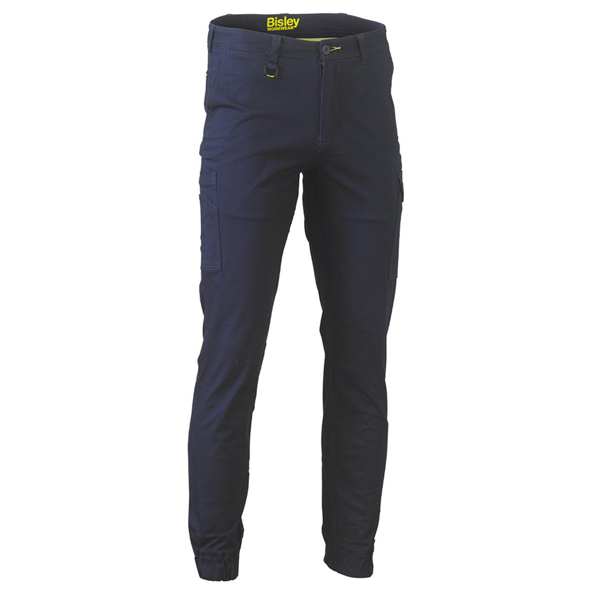 Bisley - Stretch Cotton Drill Cargo Cuffed Pant (Navy)