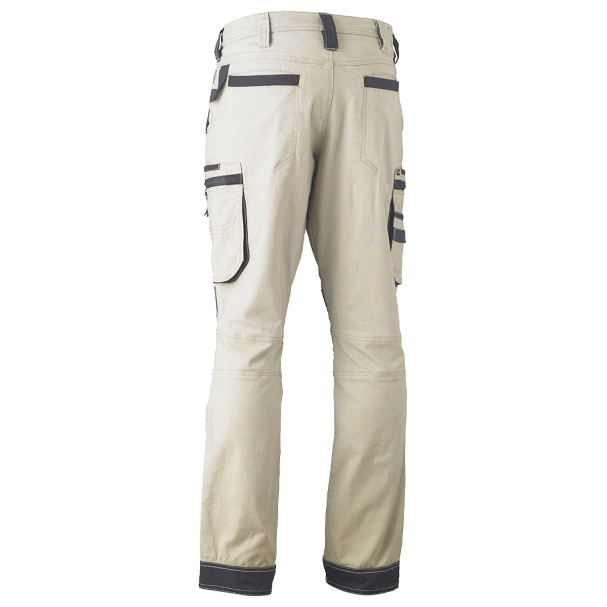 Bisley - Flex & Move Stretch Utility Zip Cargo Pant (Stone)