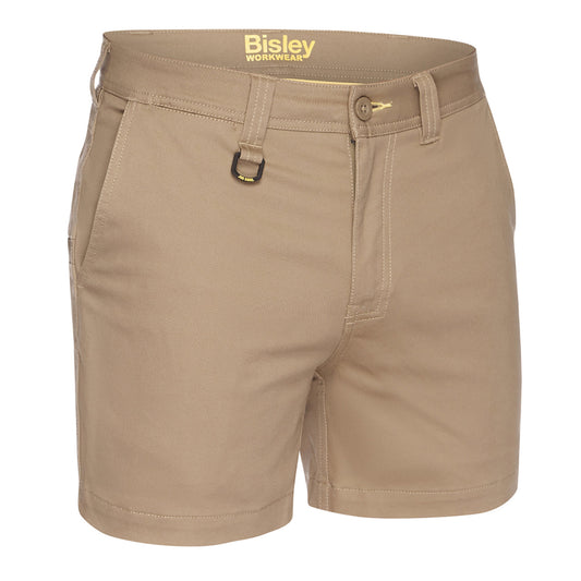 Bisley - Stretch Cotton Drill Short Short (Khaki)