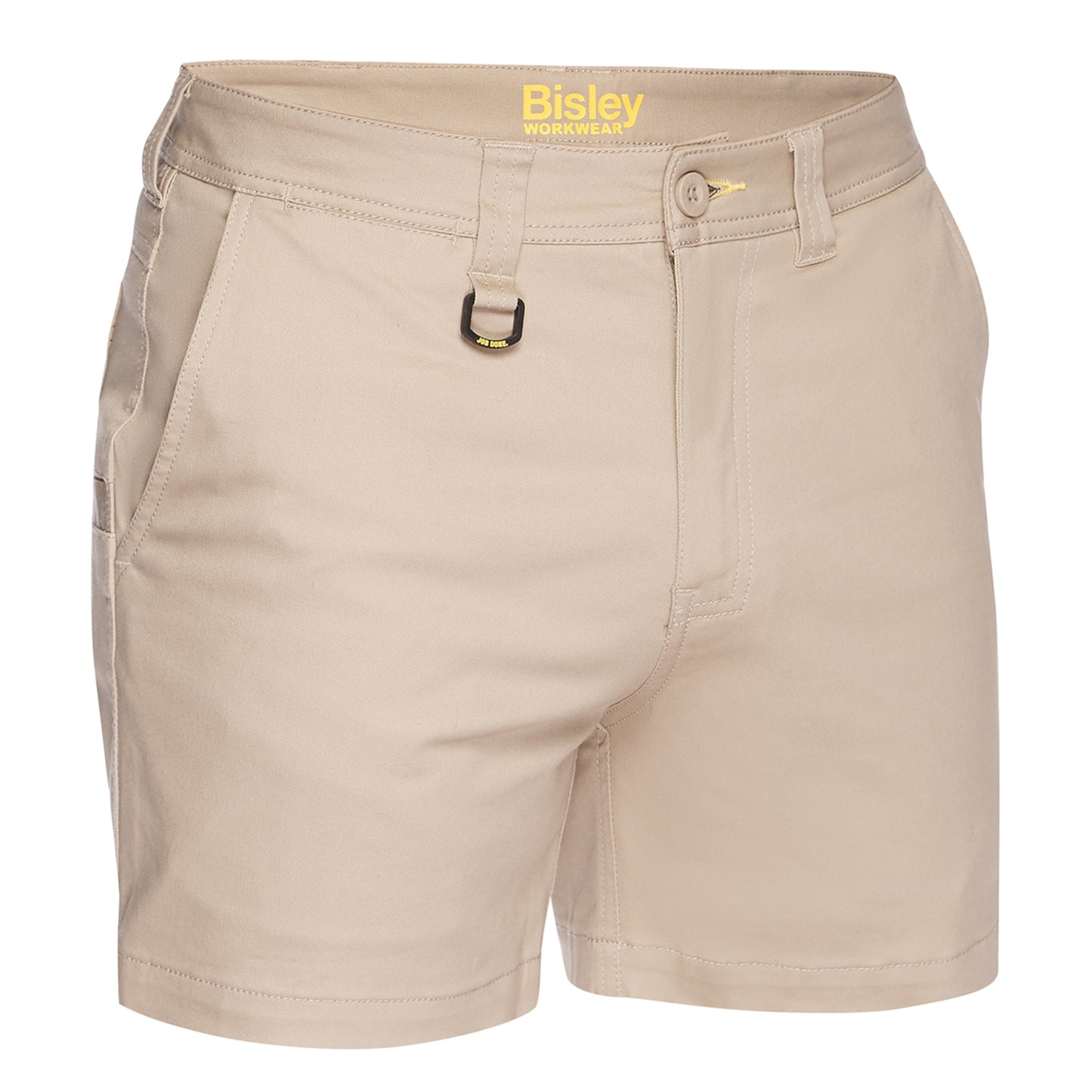 Bisley - Stretch Cotton Drill Short Short (Stone)