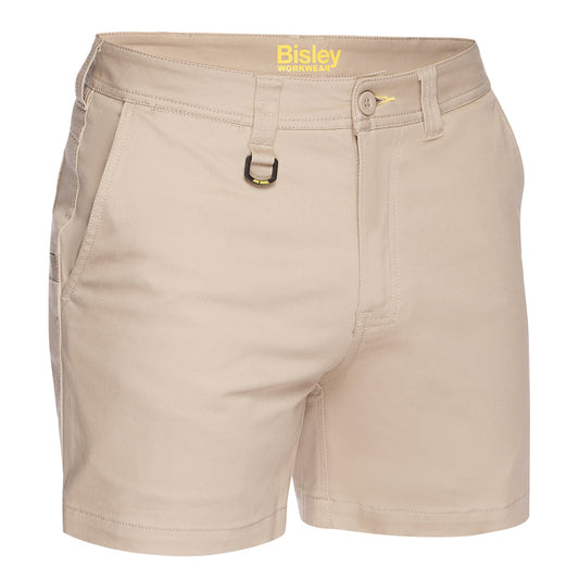 Bisley - Stretch Cotton Drill Short Short (Stone)
