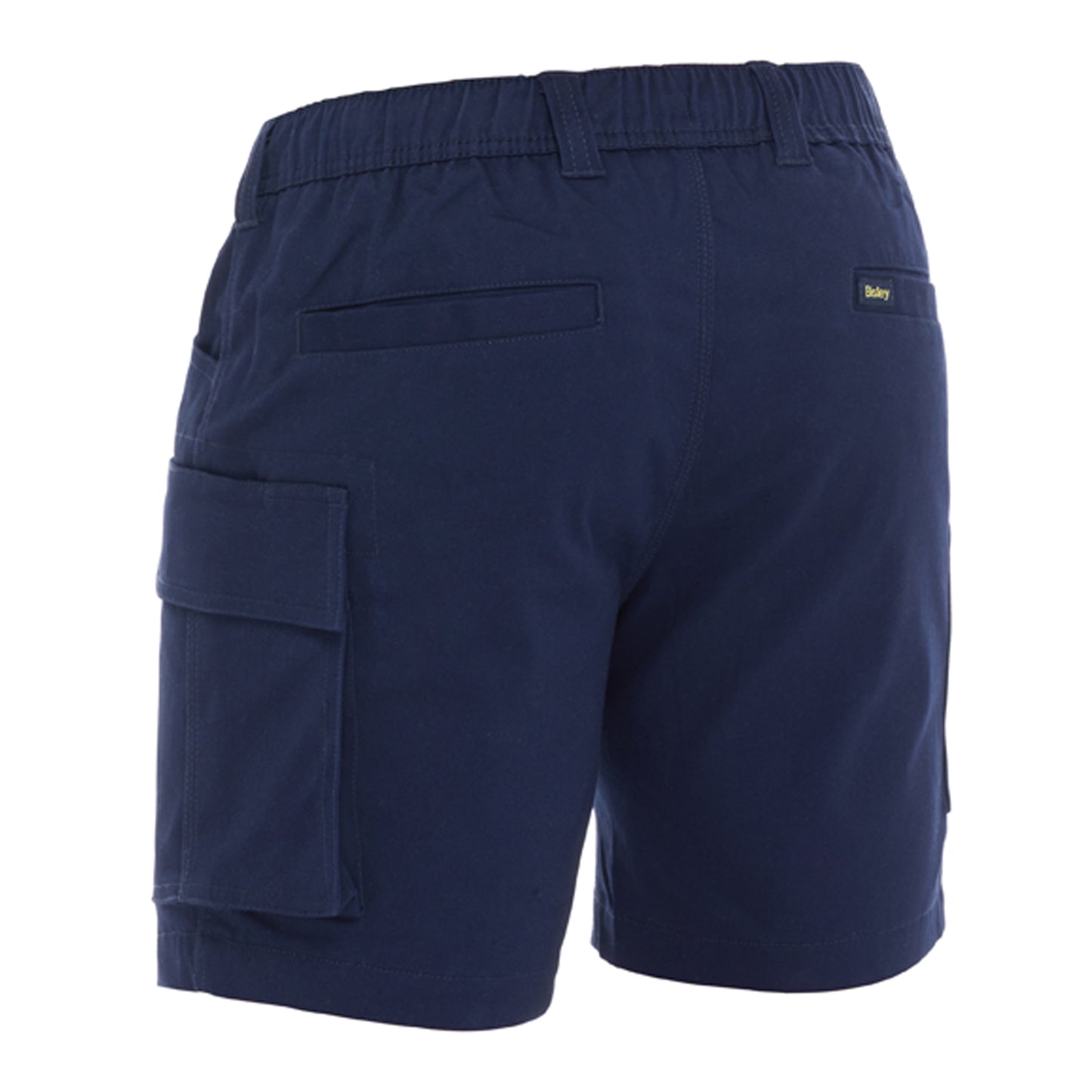Bisley - Stretch Cotton Elastic Waist Cargo Short (Navy)