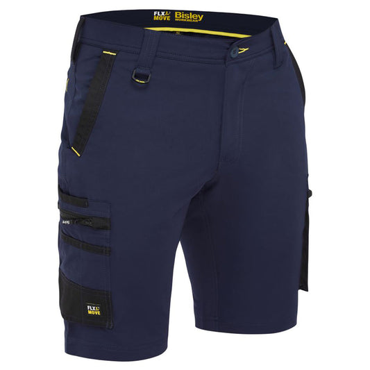 Bisley - Flx & Move 4-Way Stretch Zip Cargo Short (Navy)