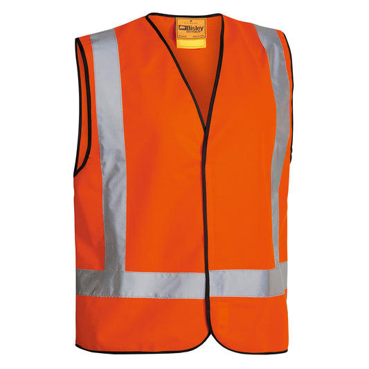 Bisley - Taped X Back Hi Vis Vest (Orange)