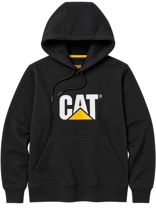 CAT - TM Pullover Hooded Sweatshirt (Black)