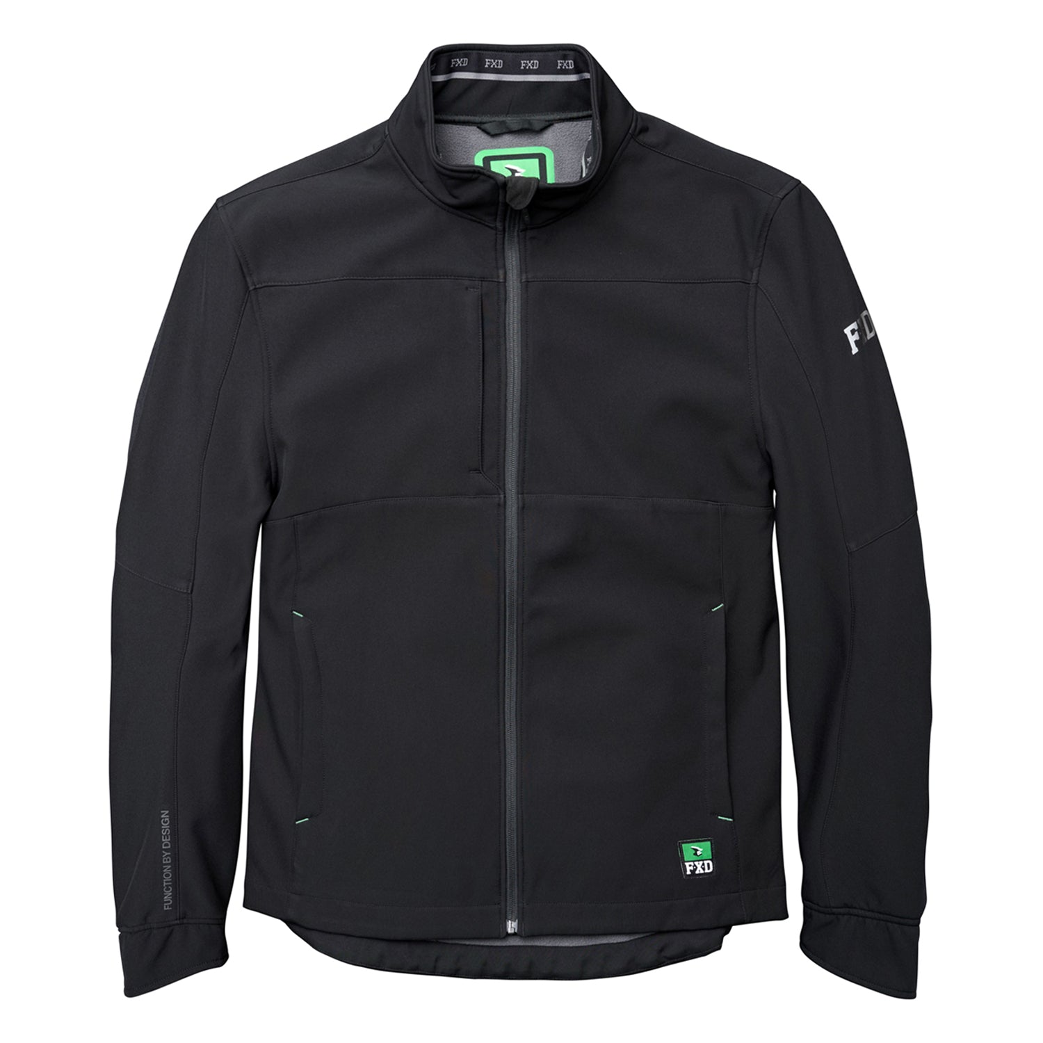 Fxd Softshell Jacket FXD - WO3 Softshell Jacket (Black) – The Workwear Store