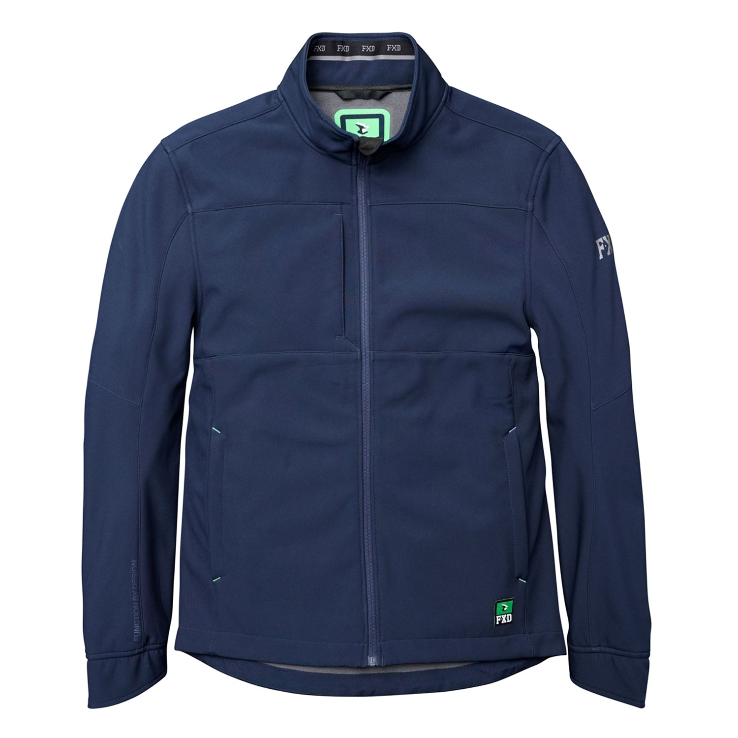Fxd Softshell Jacket FXD - WO3 Softshell Jacket (Navy) – The Workwear Store