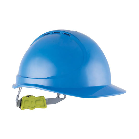 Force 360 - GTE1 Essential Type 1 ABS Vented Hard Hat With Ratchet Harness (Blue)