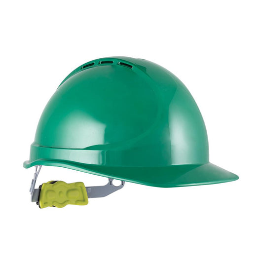 Force 360 - GTE1 Essential Type 1 ABS Vented Hard Hat With Ratchet Harness (Green)