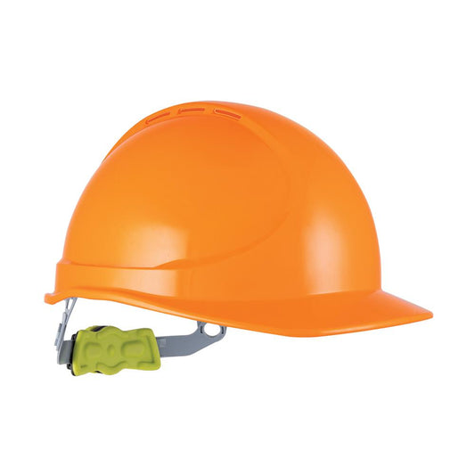 Force 360 - GTE1 Essential Type 1 ABS Vented Hard Hat With Ratchet Harness (Orange)