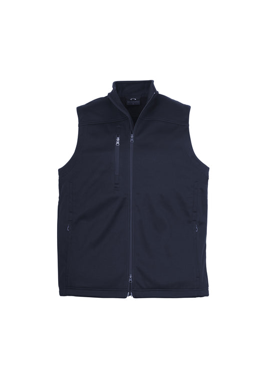 Biz Collection - Mens Soft Shell Vest (Navy)