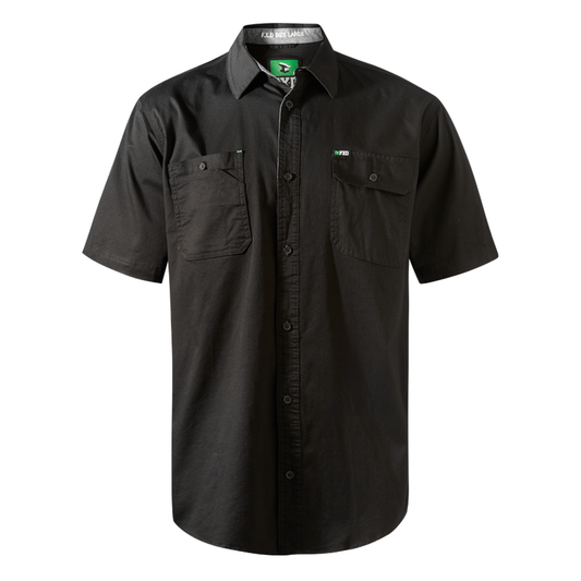 FXD - SSH1 Short Sleeve Work Shirt (Black)