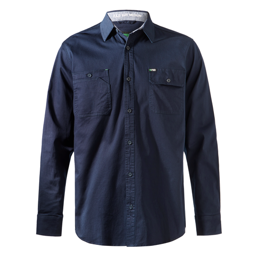 FXD - LSH1 Long Sleeve Work Shirt (Navy)