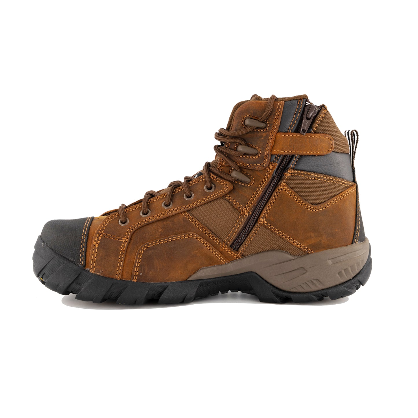 CAT - Argon Hi Side Zip ST (Dark Brown)