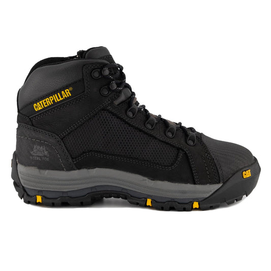 CAT - Convex Mid Side Zip ST (Black)