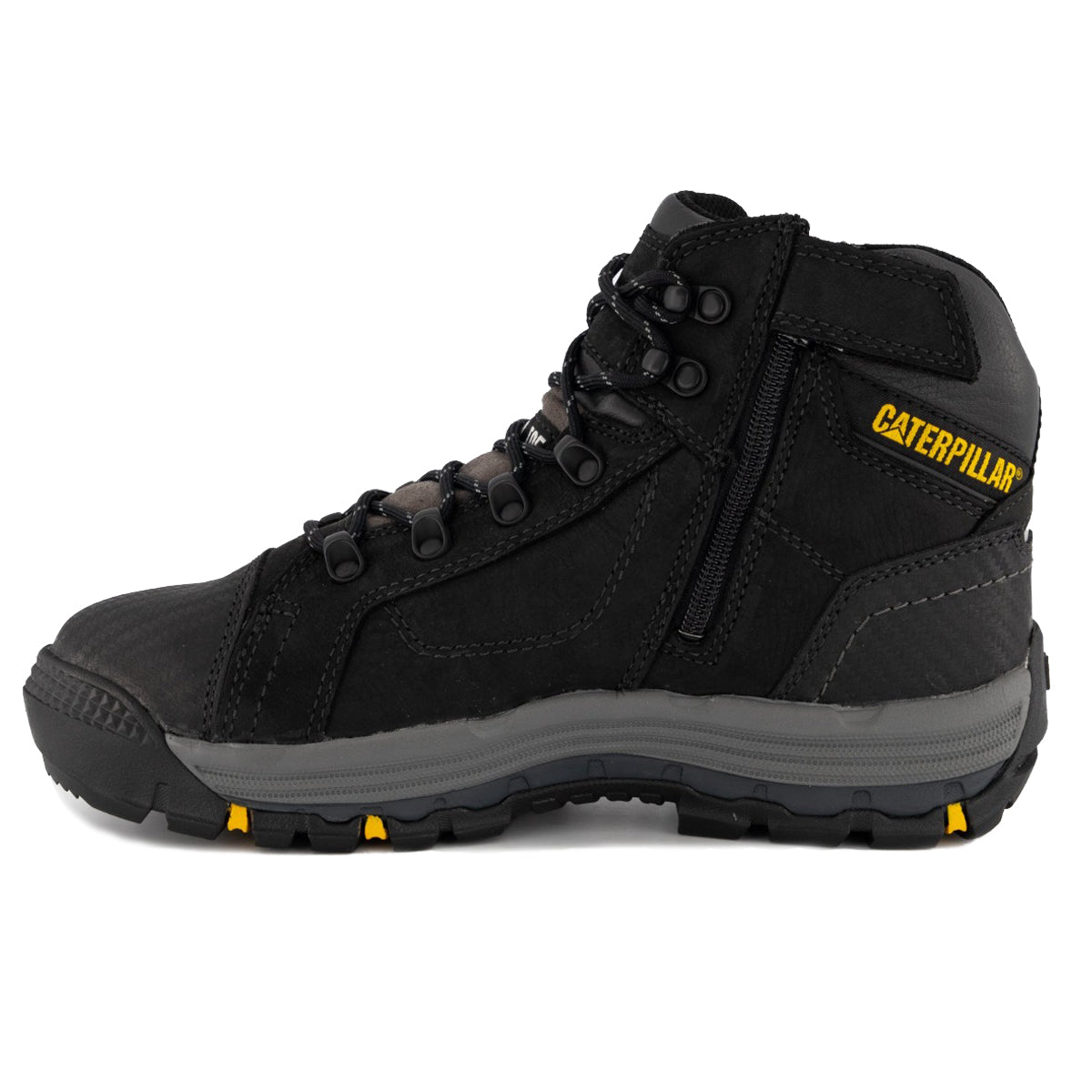 CAT - Convex Mid Side Zip ST (Black)