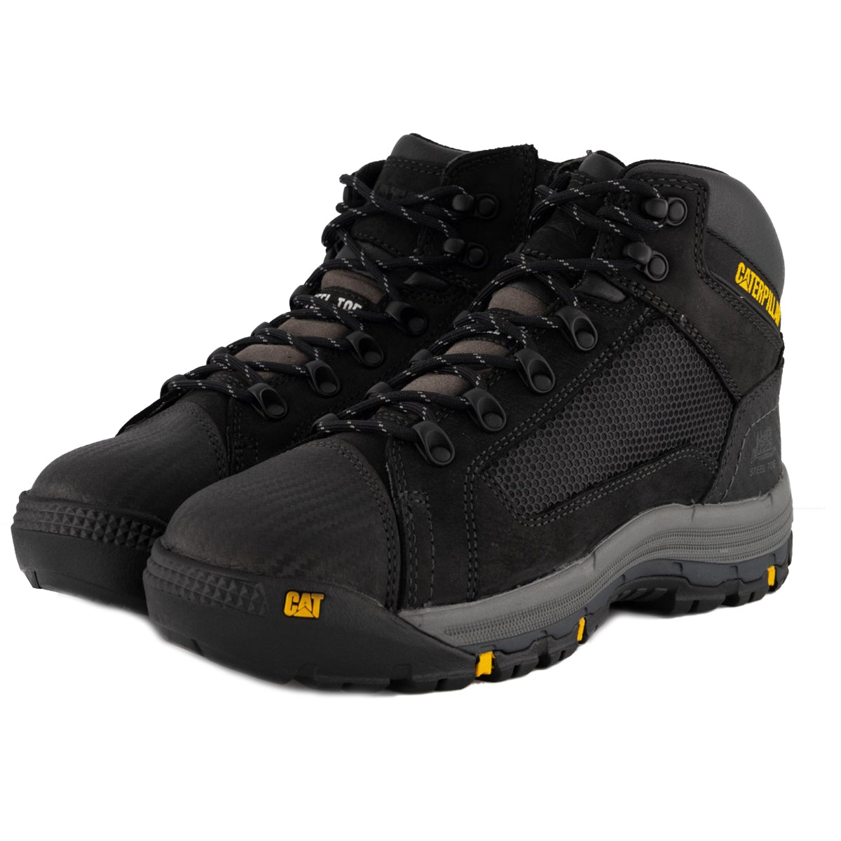 CAT - Convex Mid Side Zip ST (Black)