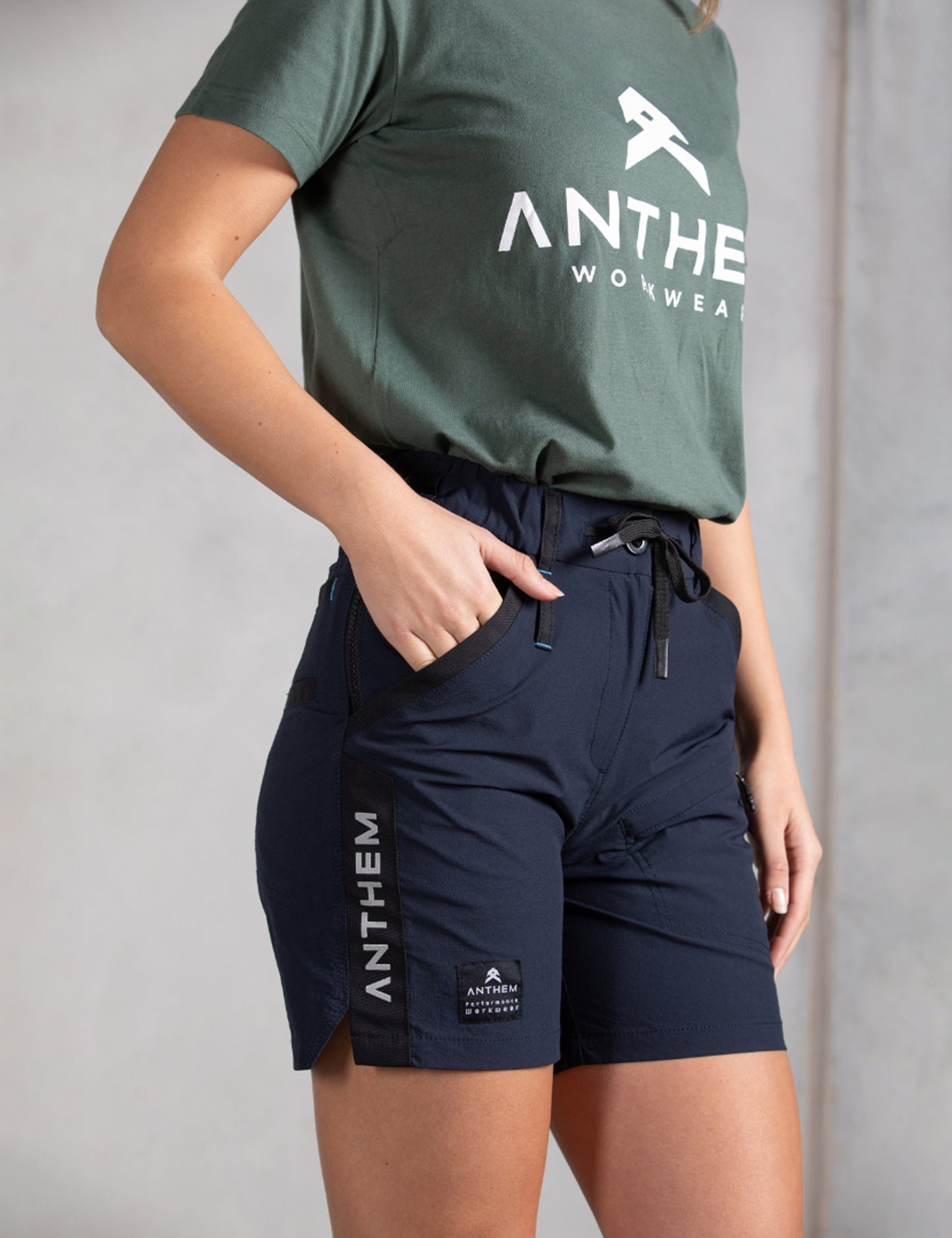 Anthem - Womens Triumph Short (Navy)