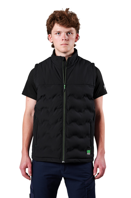 FXD - WO-6 Insulated Puffer Vest (Black)