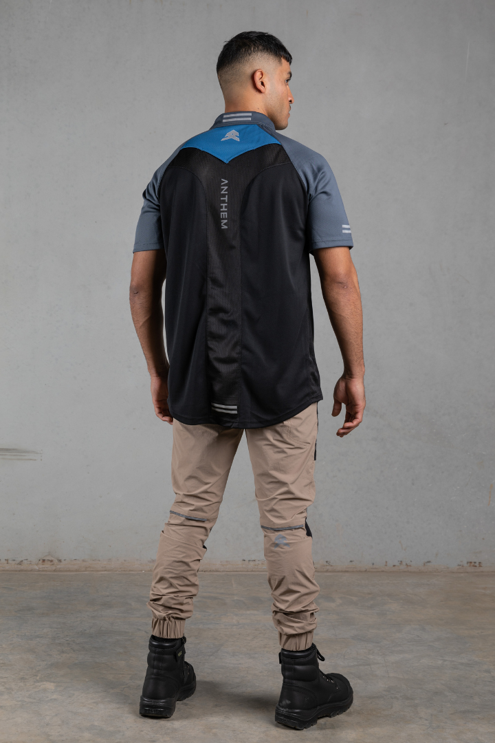 Anthem - Hi Flow Performance Polo (Black)