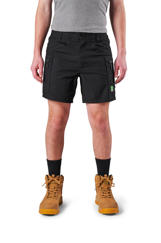 FXD - WS6 Stretch Cargo Short (Black)