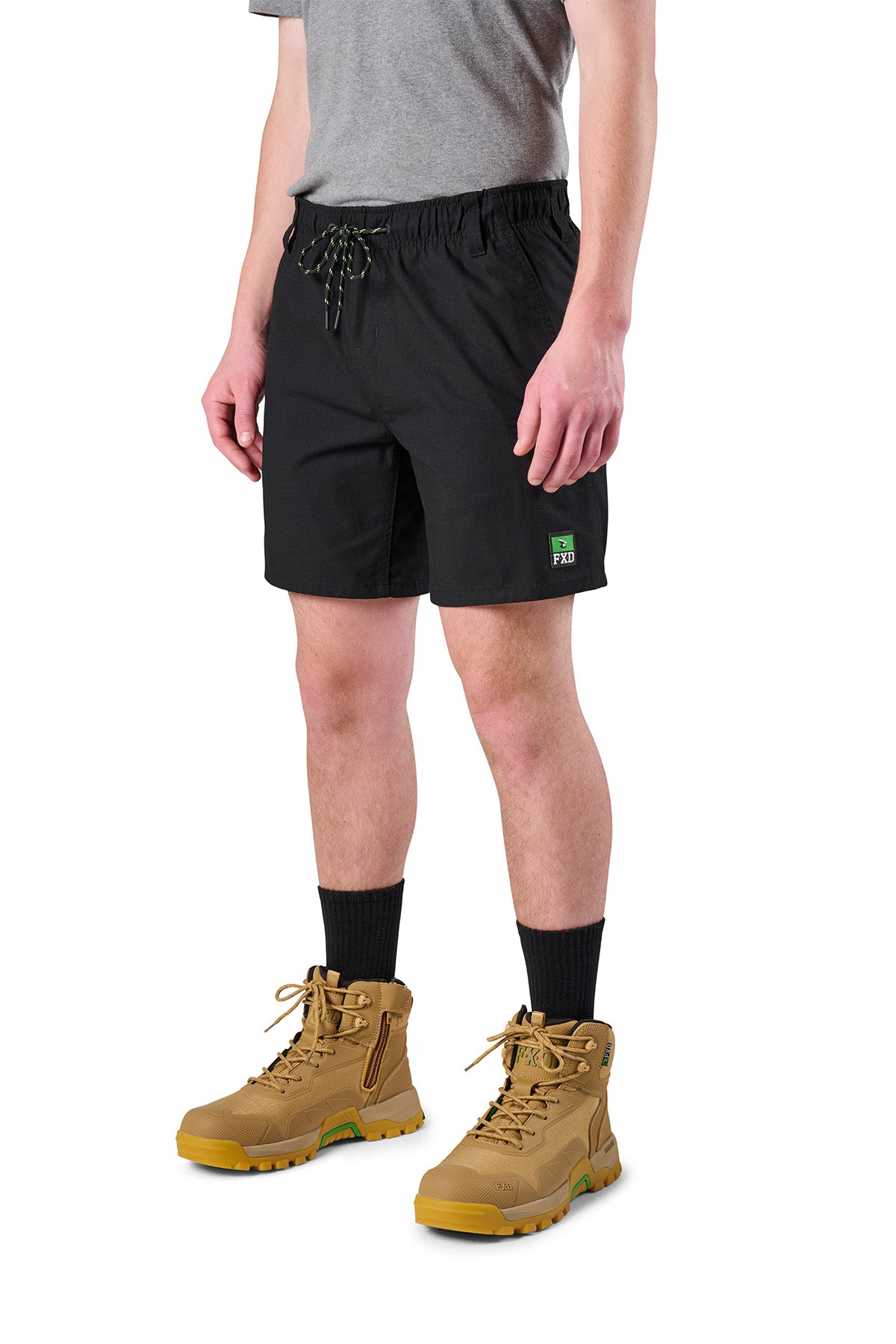 FXD - WS7 Elastic Waist Utility Short (Black)