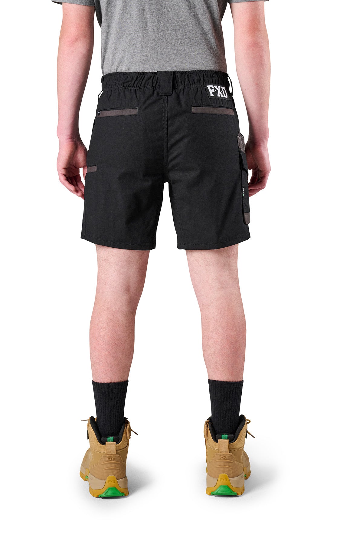 FXD - WS7 Elastic Waist Utility Short (Black)