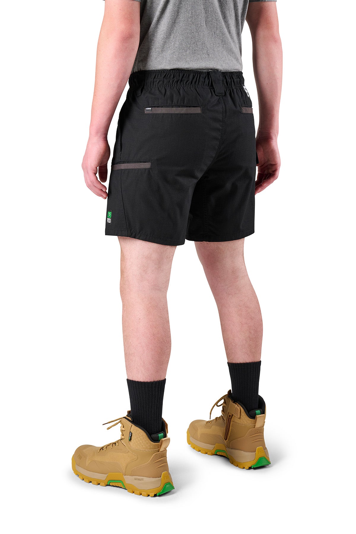 FXD - WS7 Elastic Waist Utility Short (Black)
