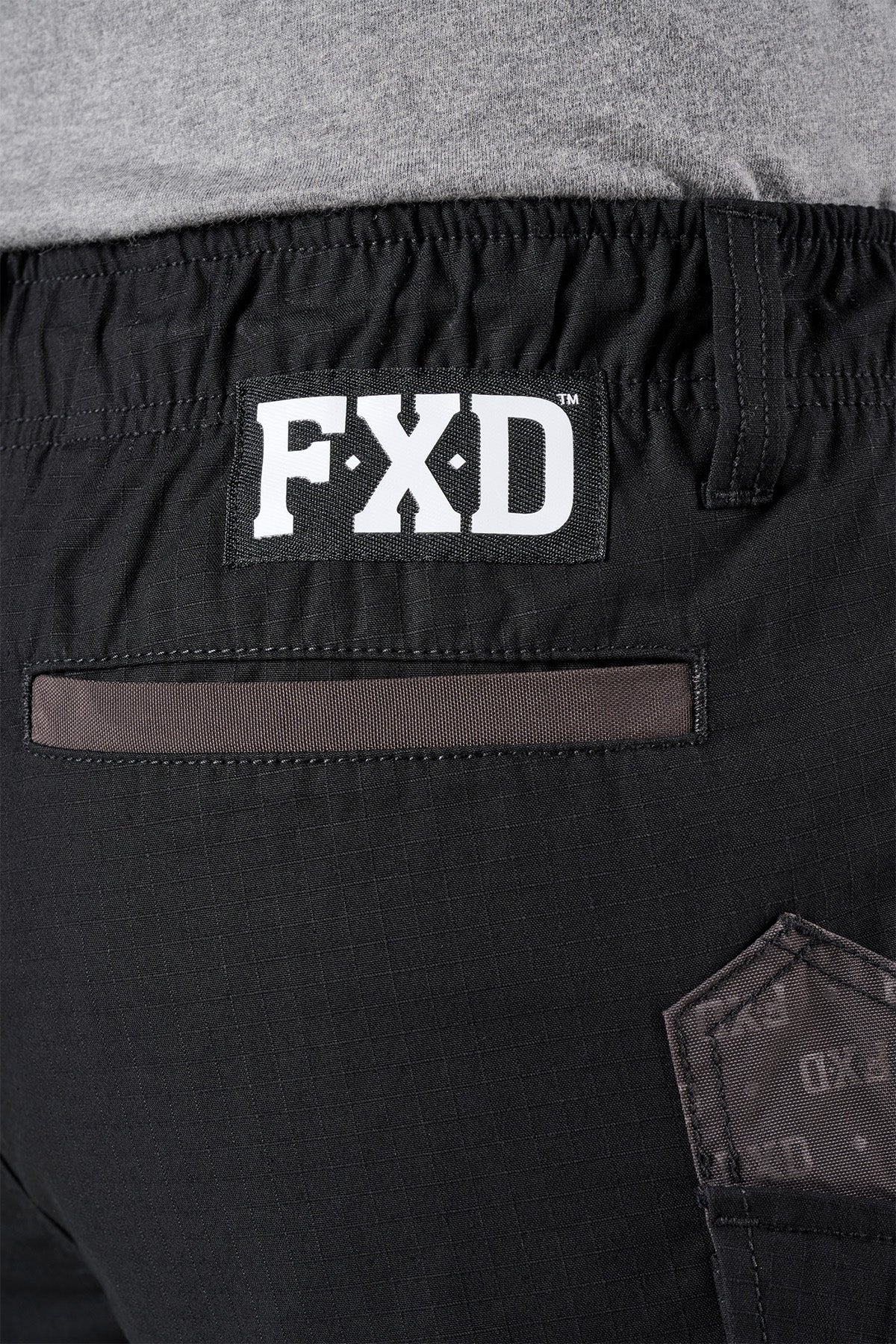 FXD - WS7 Elastic Waist Utility Short (Black)