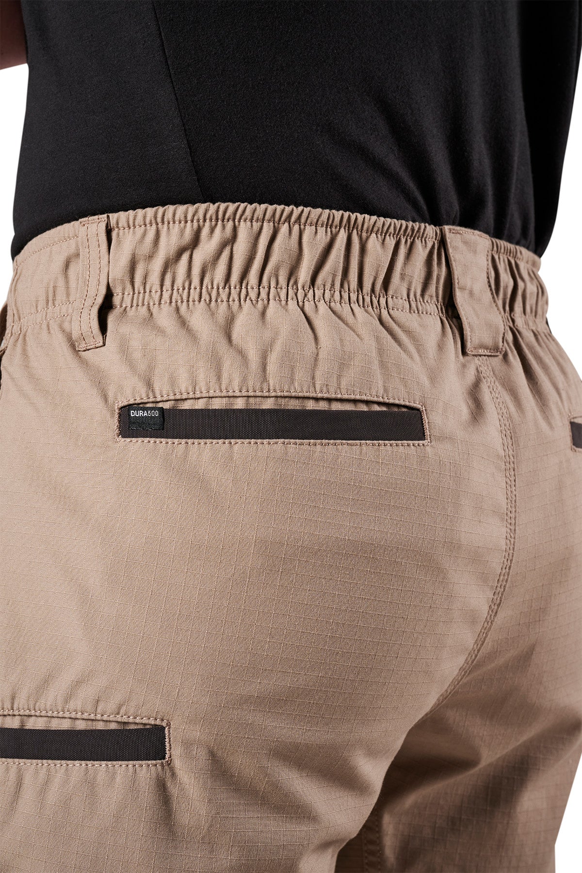 FXD - WS7 Elastic Waist Utility Short (Khaki)
