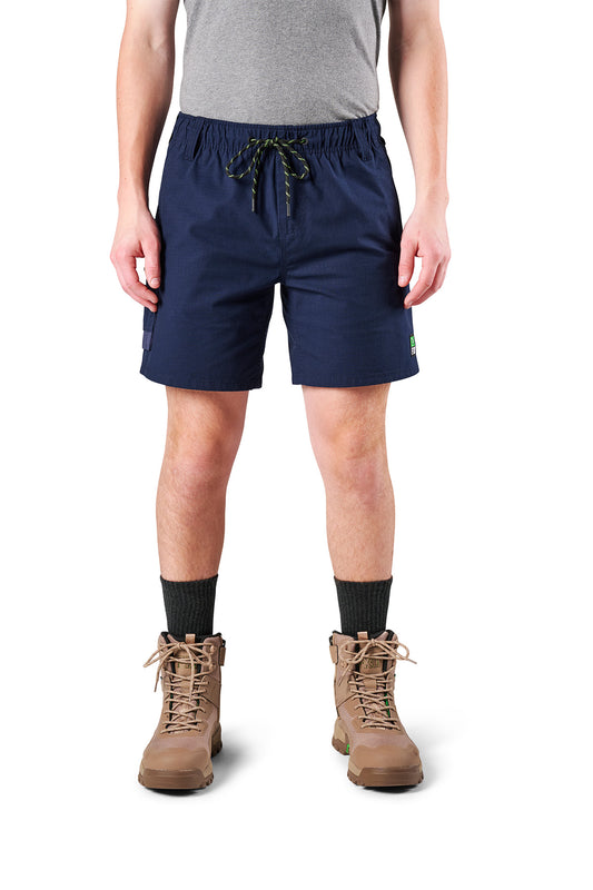 FXD - WS7 Elastic Waist Utility Short (Navy)