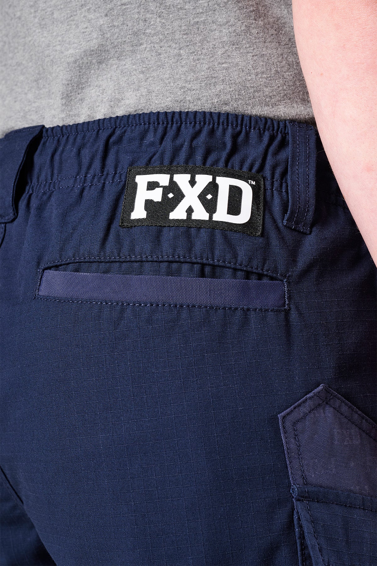 FXD - WS7 Elastic Waist Utility Short (Navy)
