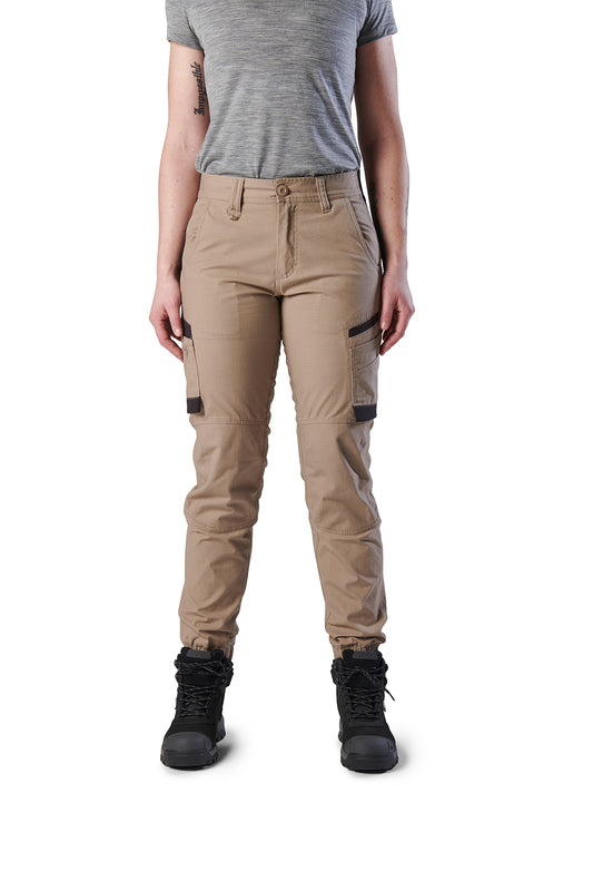 FXD - WP-8W Womens Cuffed Work Pant (Khaki)