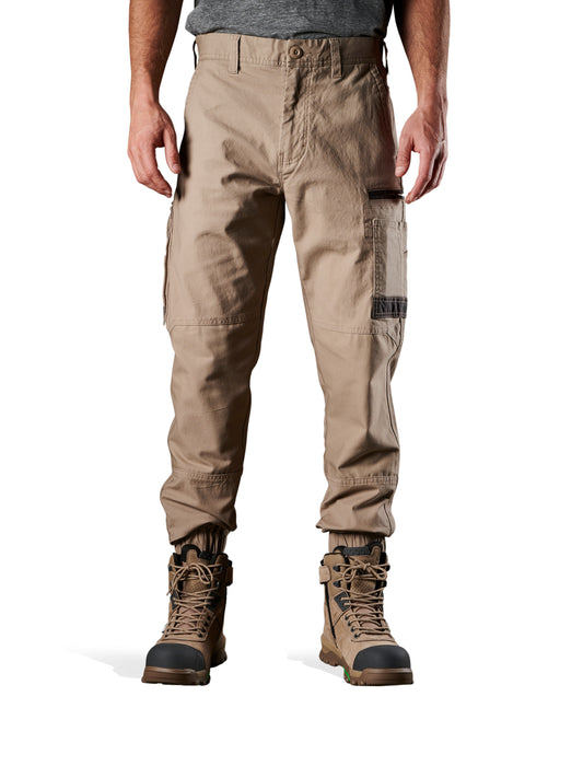 FXD - WP4 Stretch Cuffed Work Pants (Khaki)