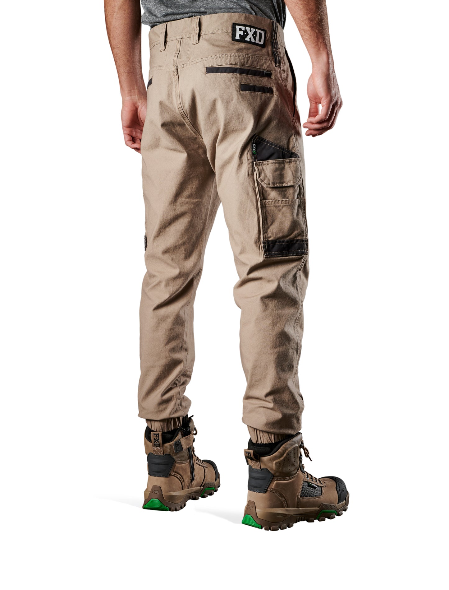 FXD - WP4 Stretch Cuffed Work Pants (Khaki)