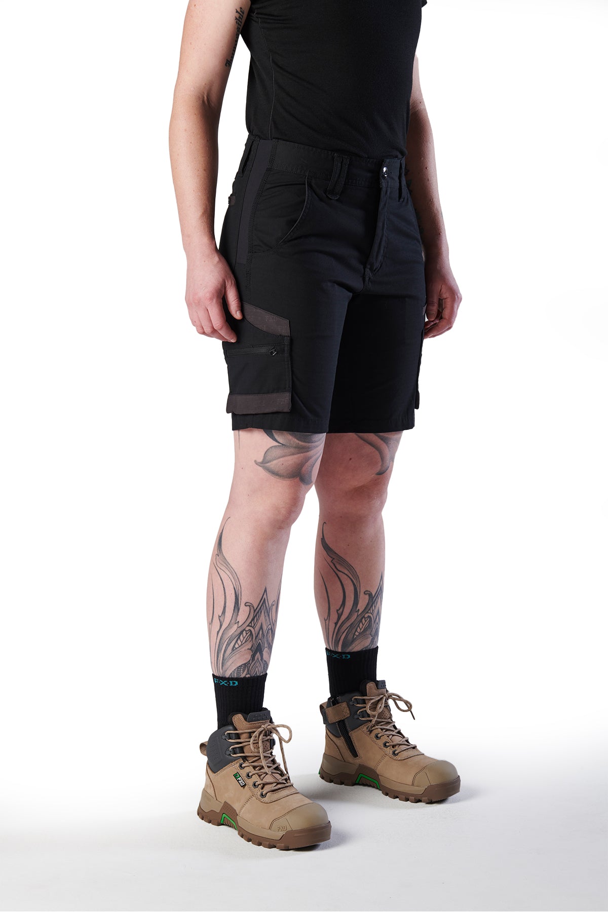 FXD - WS-5W Womens Work Short (Black)
