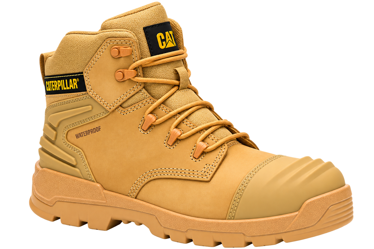 CAT - Striver XL 6" Zip Waterproof AT Safety Boot (Honey)