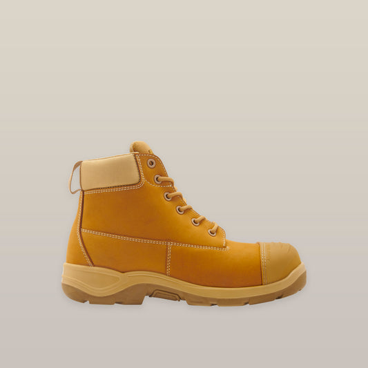 Hard Yakka - Toughmaxx 6Z Zip Sided Safety Boot (Wheat)