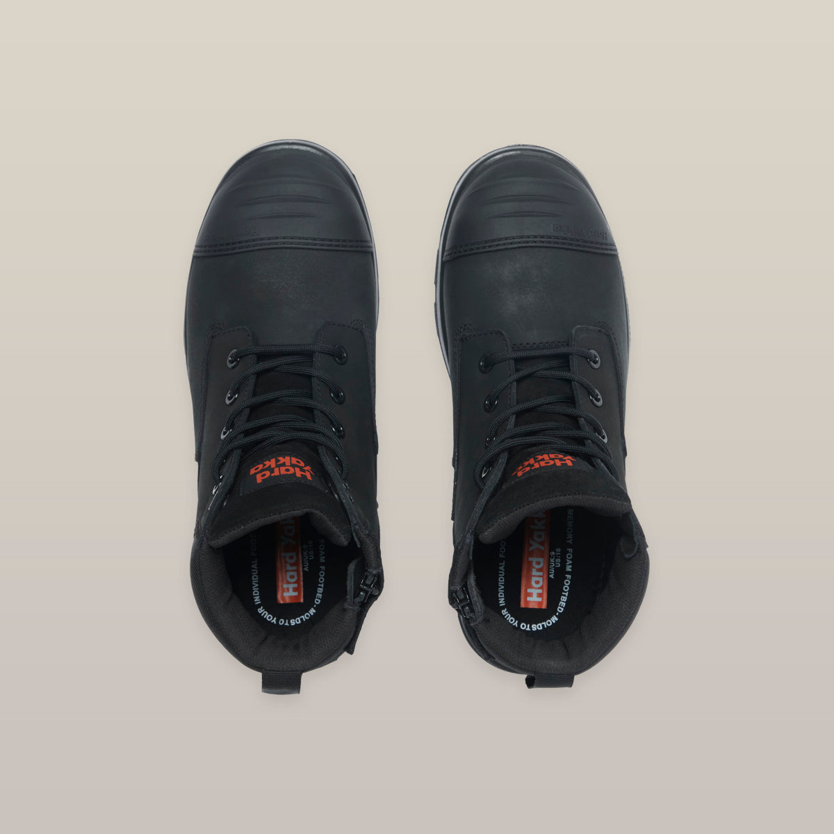 Hard Yakka - Toughmaxx 6Z Zip Sided Safety Boot (Black)