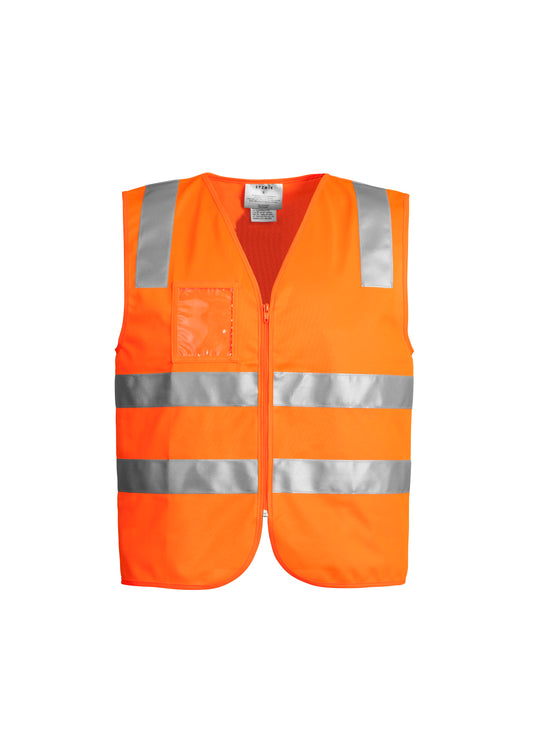 Syzmik - Hi Vis Zip Vest (Orange)