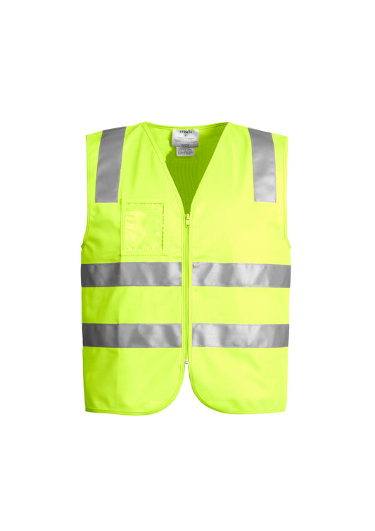 Syzmik - Hi Vis Zip Vest (Yellow)